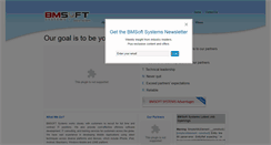 Desktop Screenshot of bmsoftsystems.com